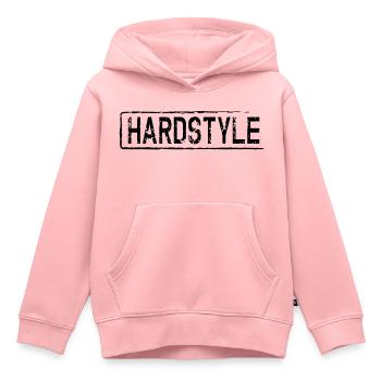 hardrock - Kinder Premium Organic Hoodie - Rosa - Vorne - AI Model Kid Female (0cm)