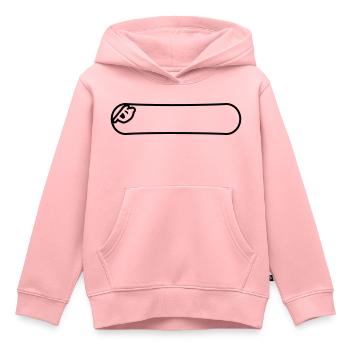 Snow boarder - Kids Premium Organic Hoodie - rose - Front - AI Model Kid Female (0cm)