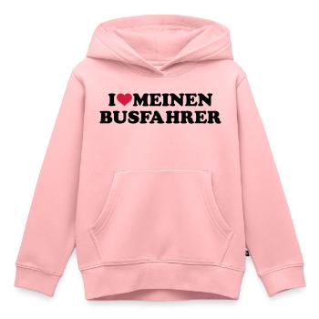 Busfahrer - Kinder Premium Organic Hoodie - Rosa - Vorne - AI Model Kid Female (0cm)