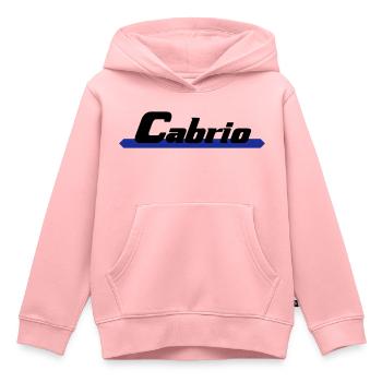 Cabrio - Kinder Premium Organic Hoodie - Rosa - Vorne - AI Model Kid Female (0cm)