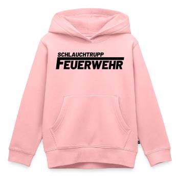 Schlauchtrupp Freiwillige Feuerwehr - Kinder Premium Organic Hoodie - Rosa - Vorne - AI Model Kid Female (0cm)