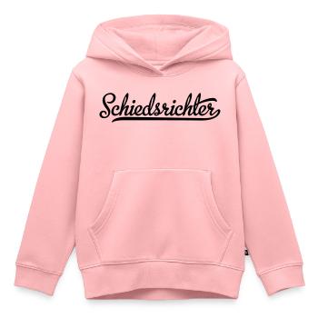 Schiedsrichter - Kinder Premium Organic Hoodie - Rosa - Vorne - AI Model Kid Female (0cm)