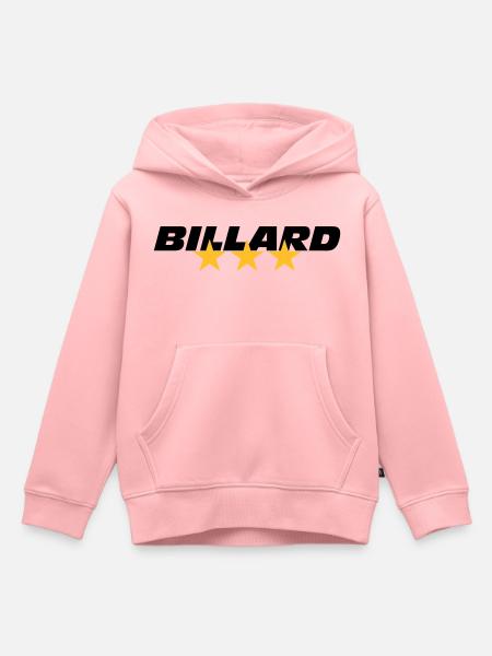 Billard - Kids Premium Organic Hoodie - rose