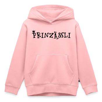 Schweizerdeutsch Prinzessin - Prinzässli - Kinder Premium Organic Hoodie - Rosa - Vorne - AI Model Kid Female (0cm)