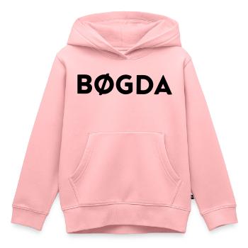 BØGDA - Kinder Premium Organic Hoodie - Rosa - Vorne - AI Model Kid Female (0cm)