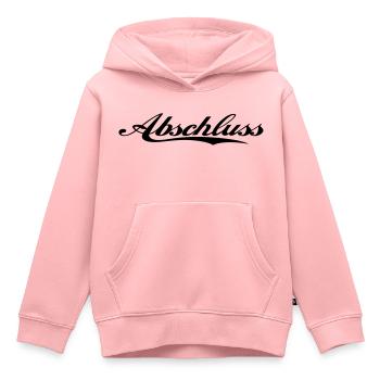 abschluss - Kinder Premium Organic Hoodie - Rosa - Vorne - AI Model Kid Female (0cm)