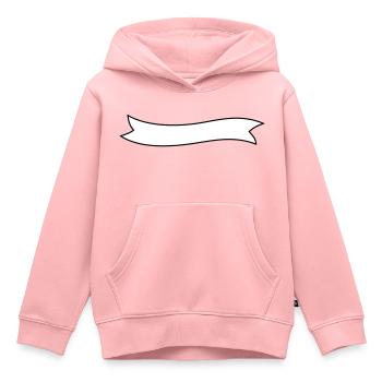 Drapeau drapeau bannière - Sweat Premium à capuche enfant bio - rose - Devant - AI Model Kid Female (0cm)