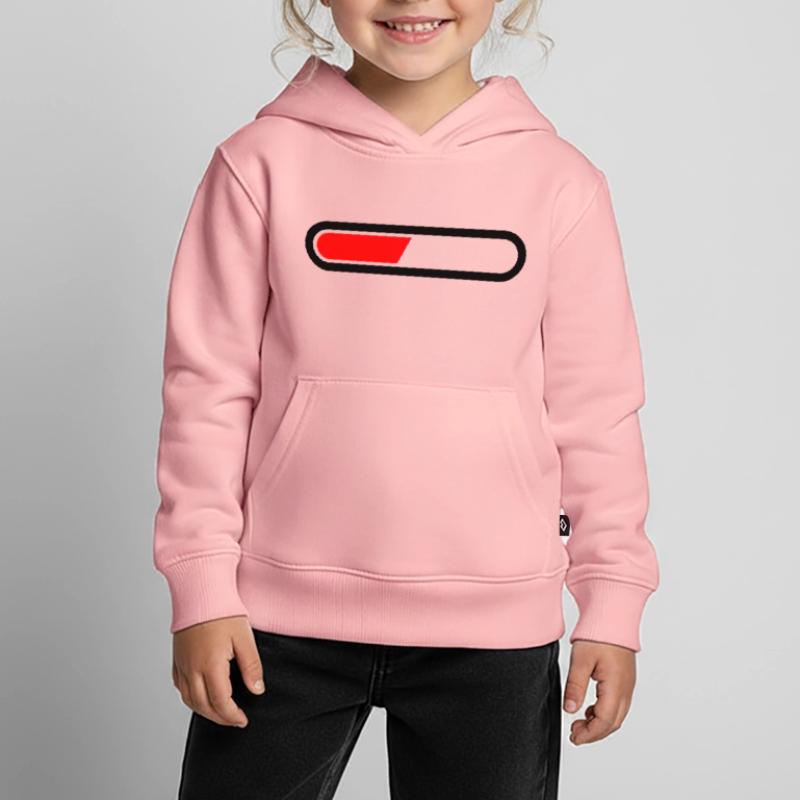 Loading bar vector loaded Loading Design 002 Kids Premium Organic Hoodie