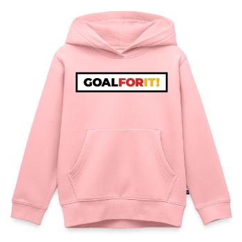 Deutsche Sport Mannschaften - Goal For It! Box - Kinder Premium Organic Hoodie - Rosa - Vorne - AI Model Kid Female (0cm)