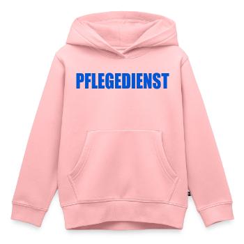 Allaitement - Sweat Premium à capuche enfant bio - rose - Devant - AI Model Kid Female (0cm)