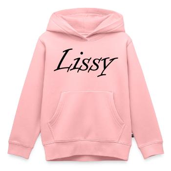 lissy - Kinder Premium Organic Hoodie - Rosa - Vorne - AI Model Kid Female (0cm)