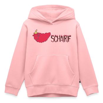 Ein scharfes Schaf - Kinder Premium Organic Hoodie - Rosa - Vorne - AI Model Kid Female (0cm)