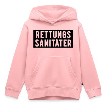 Rettungssanitäter - Kinder Premium Organic Hoodie - Rosa - Vorne - AI Model Kid Female (0cm)