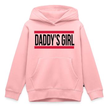 daddy´s girl - Kinder Premium Organic Hoodie - Rosa - Vorne - AI Model Kid Female (0cm)