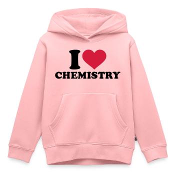 Chemie - Kinder Premium Organic Hoodie - Rosa - Vorne - AI Model Kid Female (0cm)