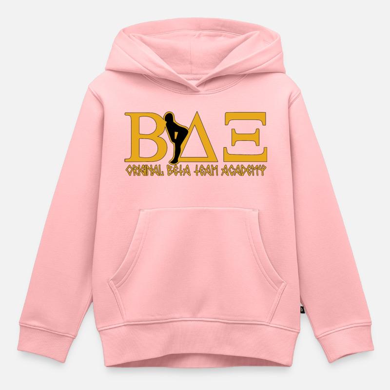 original beta - Sweat Premium à capuche enfant bio - rose