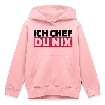 Chef - Kinder Premium Organic Hoodie - Rosa - Vorne - AI Model Kid Female (0cm)