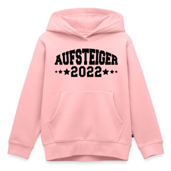 Aufsteiger 2022 Aufstieg Fußball Handball - Kinder Premium Organic Hoodie - Rosa - Vorne - AI Model Kid Female (0cm)