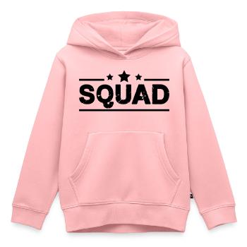 squad - Kinder Premium Organic Hoodie - Rosa - Vorne - AI Model Kid Female (0cm)