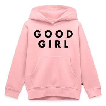 Good girl - Kinder Premium Organic Hoodie - Rosa - Vorne - AI Model Kid Female (0cm)