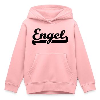 Engel - Kinder Premium Organic Hoodie - Rosa - Vorne - AI Model Kid Female (0cm)