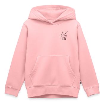 Biene Maja Bee Kind Spruch - Kinder Premium Organic Hoodie - Rosa - Vorne - AI Model Kid Female (0cm)