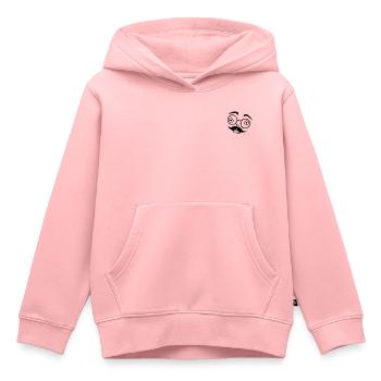 Mr Chikanos - Sweat Premium à capuche enfant bio - rose - Devant - AI Model Kid Female (0cm)