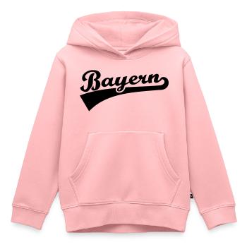 Bayern - Kinder Premium Organic Hoodie - Rosa - Vorne - AI Model Kid Female (0cm)