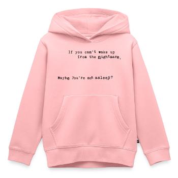 Albtraum (fertige Farbe) - Kinder Premium Organic Hoodie - Rosa - Vorne - AI Model Kid Female (0cm)