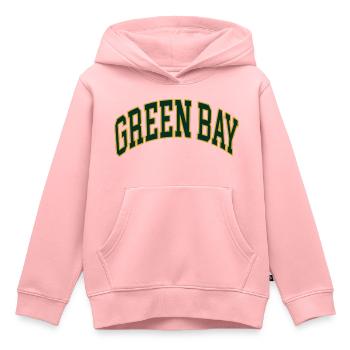 Green Bay - Kids Premium Organic Hoodie - rose - Front - AI Model Kid Female (0cm)