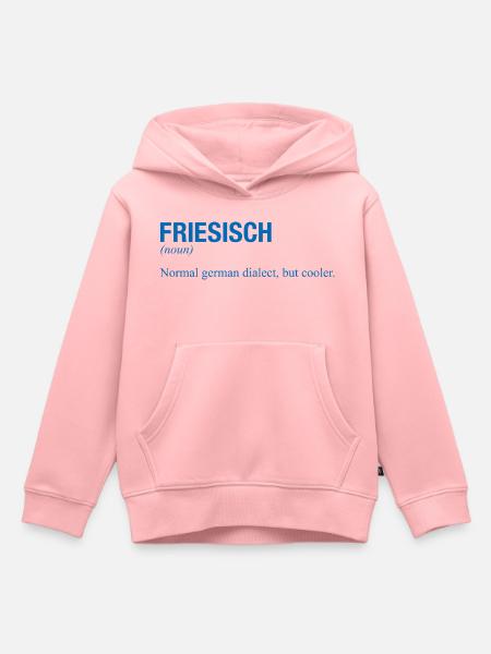 FRIESISCH - Kinder Premium Organic Hoodie - Rosa