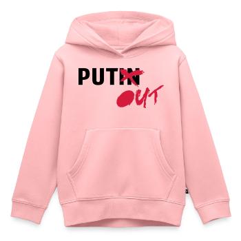putout - Kinder Premium Organic Hoodie - Rosa - Vorne - AI Model Kid Female (0cm)