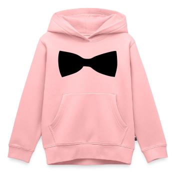 Fliege - Kinder Premium Organic Hoodie - Rosa - Vorne - AI Model Kid Female (0cm)