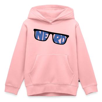 nerd coder server download cyberspace programmer - Kinder Premium Organic Hoodie - Rosa - Vorne - AI Model Kid Female (0cm)