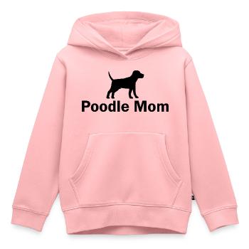 Dog Hund - Kinder Premium Organic Hoodie - Rosa - Vorne - AI Model Kid Female (0cm)
