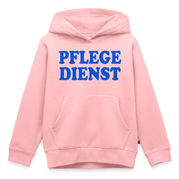 Allaitement - Sweat Premium à capuche enfant bio - rose - Devant - AI Model Kid Female (0cm)