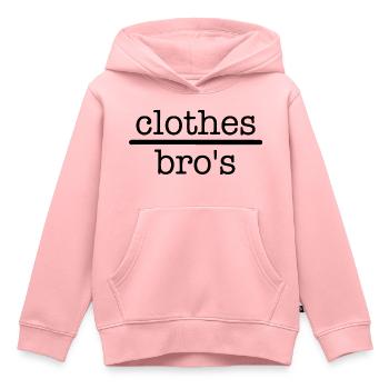 Clothes over Bros - One Tree Hill - OTH - Kinder Premium Organic Hoodie - Rosa - Vorne - AI Model Kid Female (0cm)