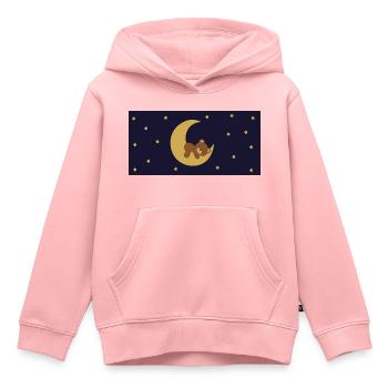 Dreamer - Kids Premium Organic Hoodie - rose - Front - AI Model Kid Female (0cm)