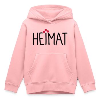 Heimat - Kinder Premium Organic Hoodie - Rosa - Vorne - AI Model Kid Female (0cm)