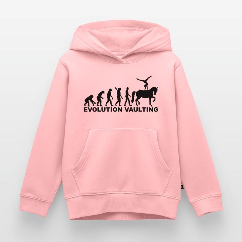 Evolution Vaulting Kids Premium Organic Hoodie