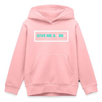 Codage Humour Drôle Programmeur Cadeau HTML Break Tag - Sweat Premium à capuche enfant bio - rose - Devant - AI Model Kid Female (0cm)