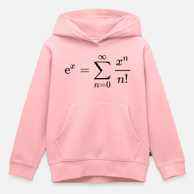Le numéro d'Euler - Sweat Premium à capuche enfant bio - rose