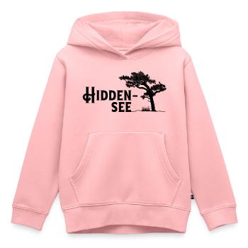 Hiddensee, pearl of the Baltic Sea - Kids Premium Organic Hoodie - rose - Front - AI Model Kid Female (0cm)