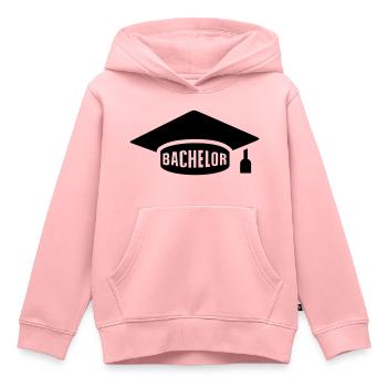 Bachelor - Kids Premium Organic Hoodie - rose - Front - AI Model Kid Female (0cm)