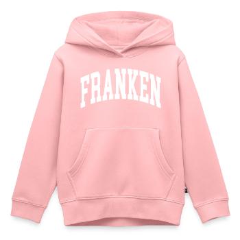 Franken - Kinder Premium Organic Hoodie - Rosa - Vorne - AI Model Kid Female (0cm)