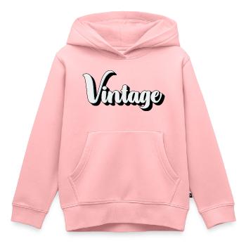 VINTAGE T-shirt - Kinder Premium Organic Hoodie - Rosa - Vorne - AI Model Kid Female (0cm)