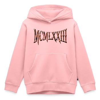 MCMLXXIII 1973 50th Birthday B-Day Birthday Gift - Kids Premium Organic Hoodie - rose - Front - AI Model Kid Female (0cm)