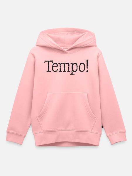 10 Schritt! - Kinder Premium Organic Hoodie - Rosa