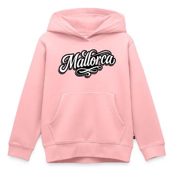 Majorque Tattoo - Sweat Premium à capuche enfant bio - rose - Devant - AI Model Kid Female (0cm)