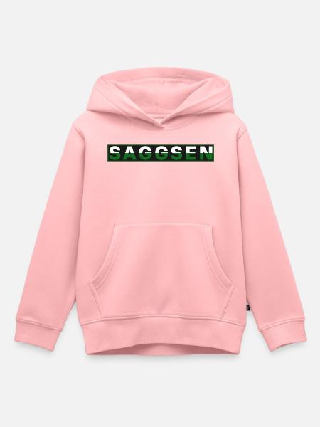 Sachsen / Saggsen - Kinder Premium Organic Hoodie - Rosa